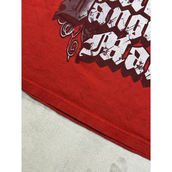 Death Clutch Y2K Brock Lesnar 100 UFC Mall Goth Graphic T-Shirt Grunge Punk 2XL - Picture 8 of 8